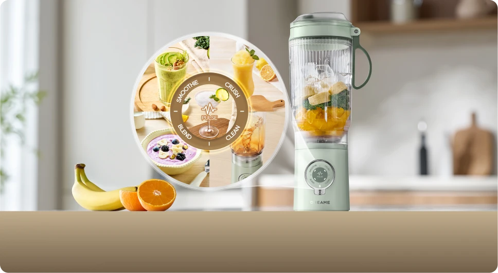 Dreame Portable Blender avec 5 fonctions préréglées pour une préparation culinaire simplifiée
