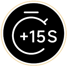 Fonction +15 s