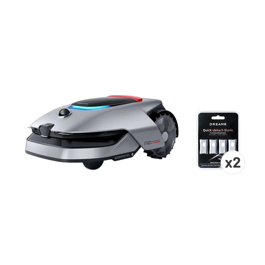 Dreame Robot tondeuse A2 3000 + Ensemble de lames*24