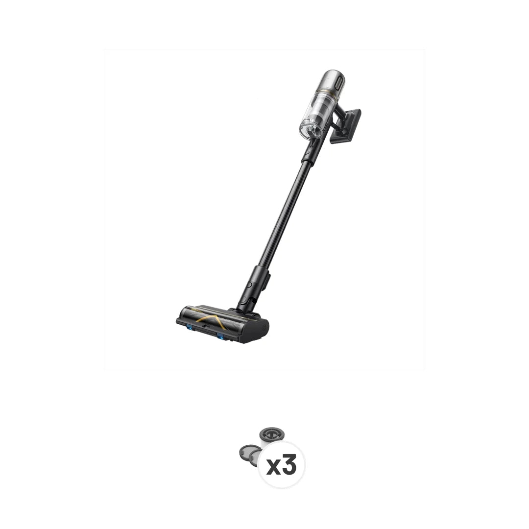 Dreame V20 Aspirateur sans fil + 3 filtres intégrés et 6 pré-filtres