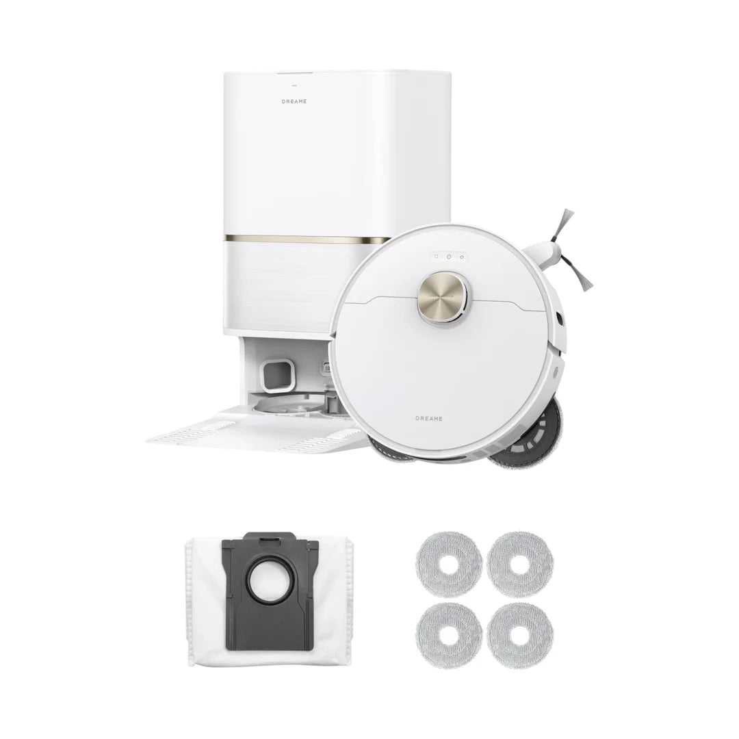 Dreame L50 Ultra AE Robot Aspirateur Laveur + Sac à poussière*3 + Tampon de vadrouille*4