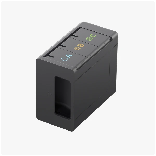 Module distributeur de solution automatique, trois compartiments (pré-installé)
x1
