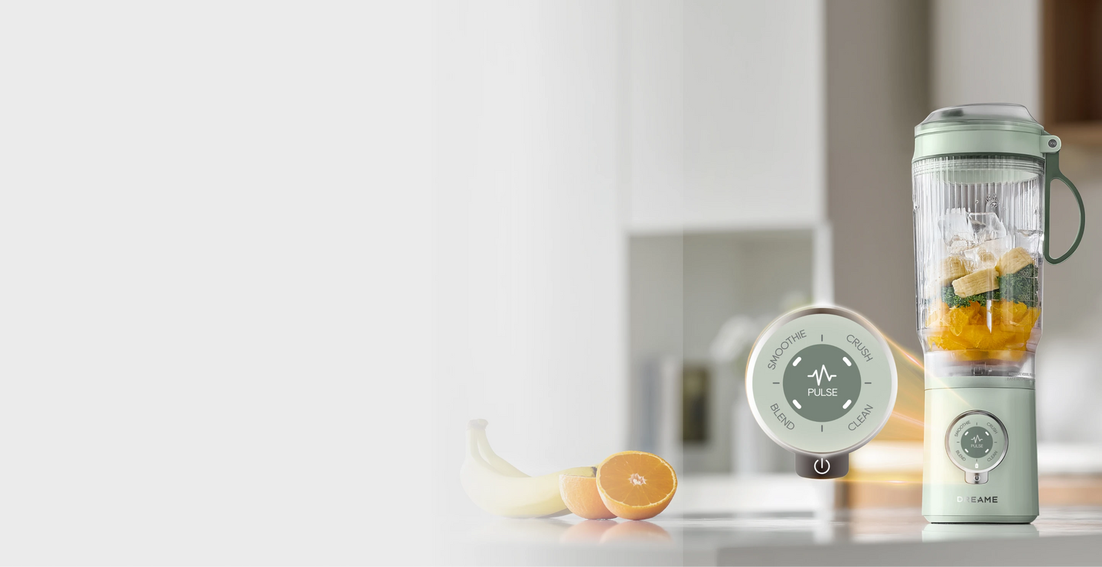 Panneau de commande intuitif Dreame Portable Blender avec 5 programmes préréglés pratiques