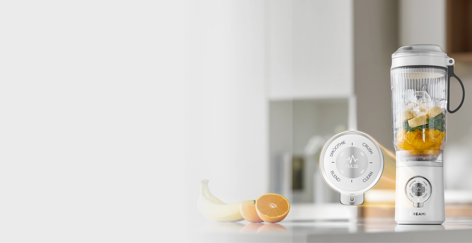 Panneau de commande intuitif Dreame Portable Blender avec 5 programmes préréglés pratiques