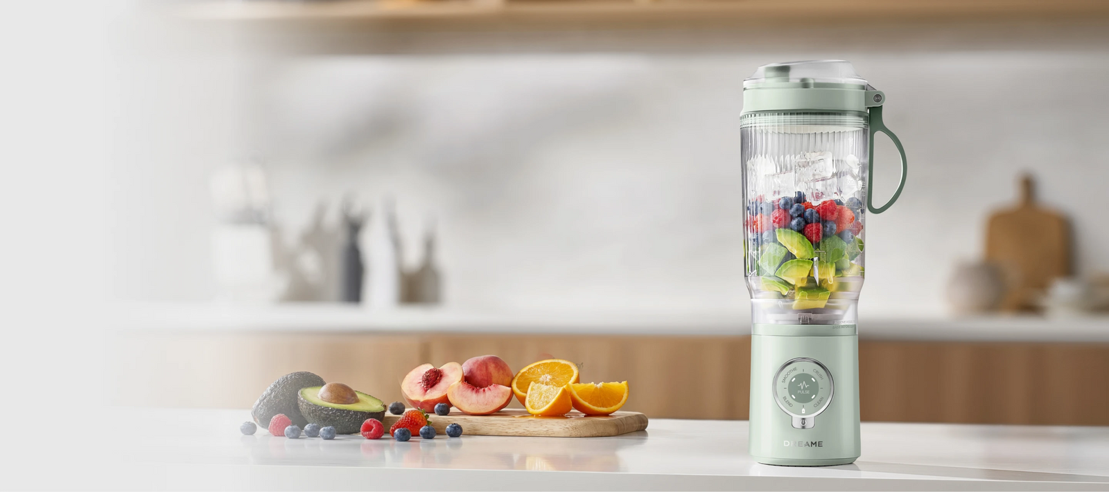 Marque Dreame Portable Blender à rayonnement mondial et design compact pour un rangement facile