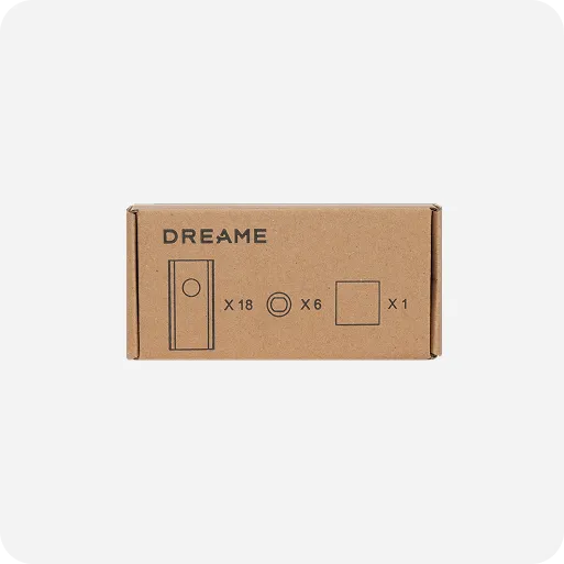 Lames de rechange ×18 et supports ×6