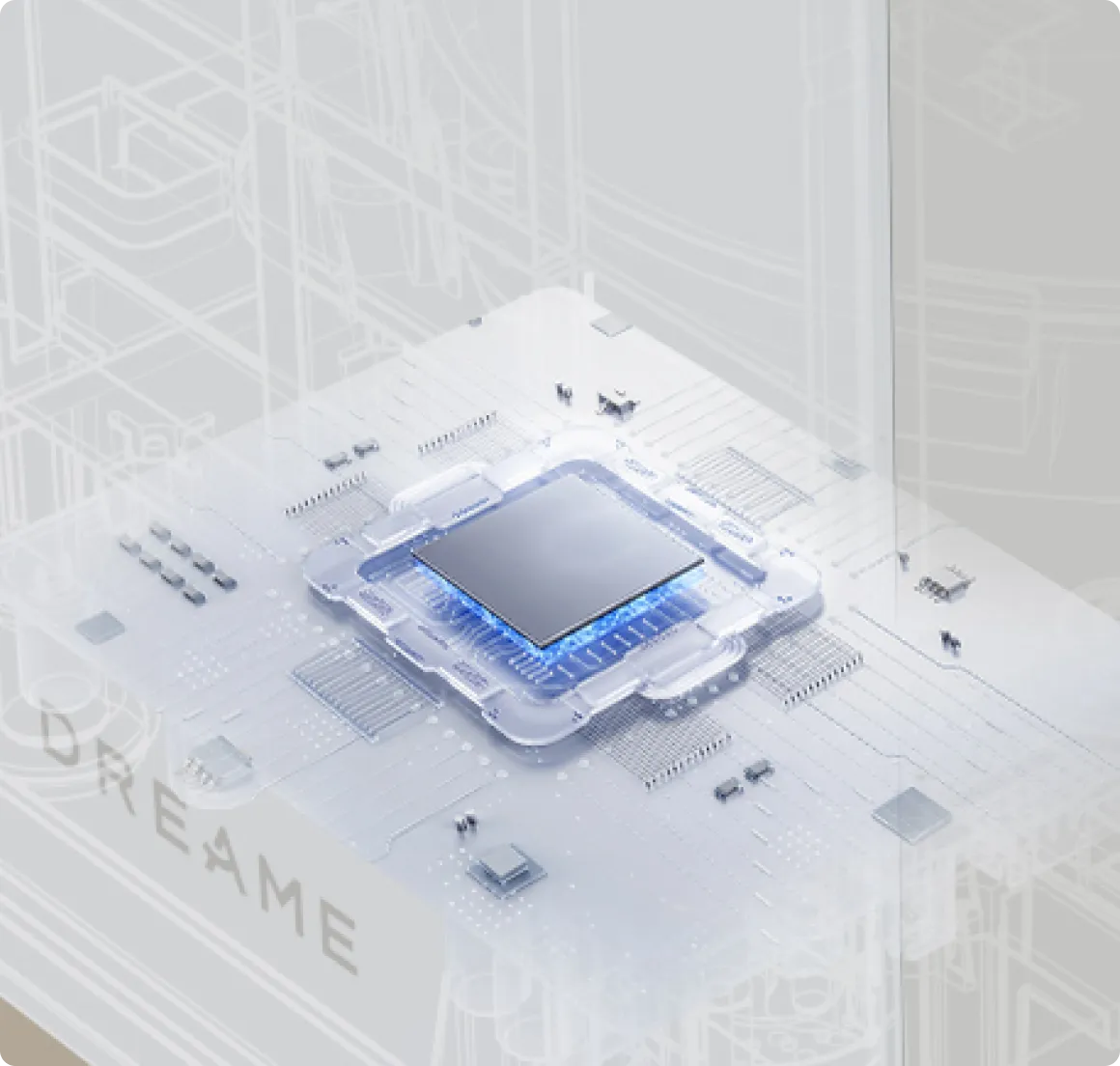 La surveillance intelligente du Dreame SF25 WiFi, broyeur de déchets alimentaires, optimise le cycle de traitement et élimine les temps d'attente inutiles.