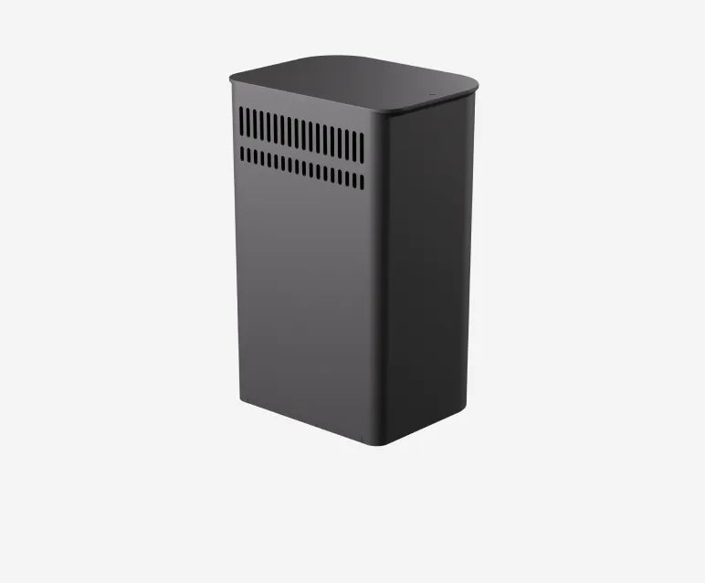 La boîte à filtre charbon actif du Dreame SF25 WiFi piège les molécules odorantes pour maintenir une cuisine fraîche en permanence.