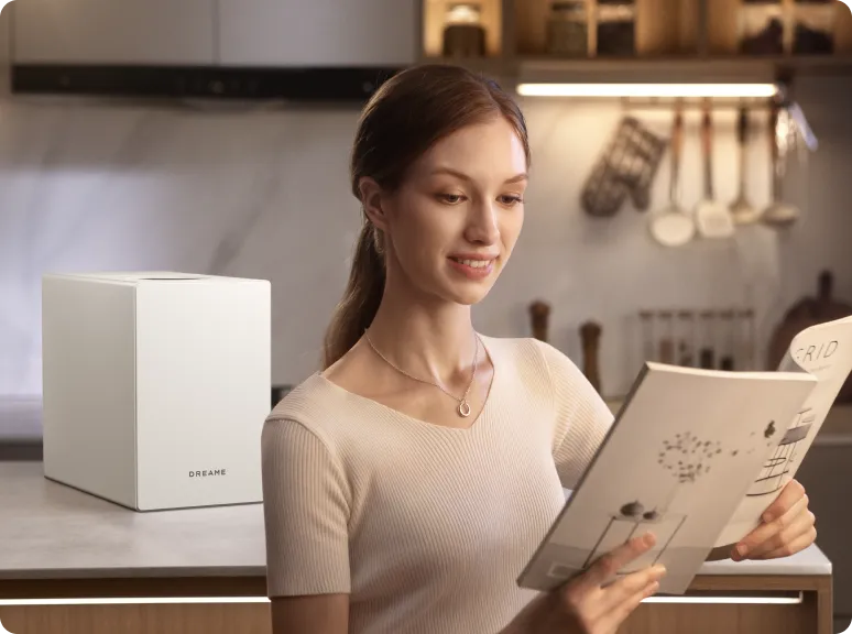 Le Dreame SF25 WiFi fonctionne à seulement 27 dB(A), si silencieux qu'il peut tourner même la nuit sans déranger.