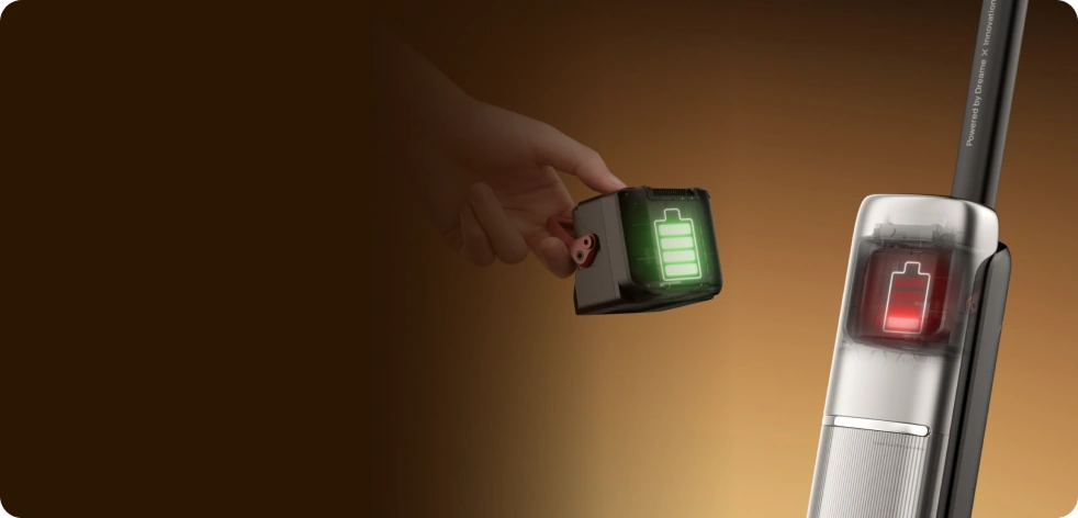 Changez de batterie pour 70 min d’autonomie supplémentaire