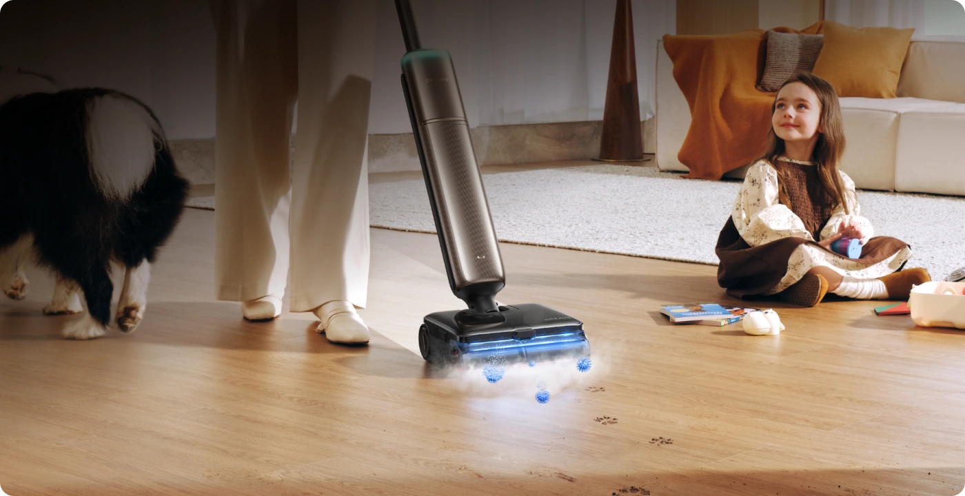 Garantit l'hygiène des sols et de la brosse
