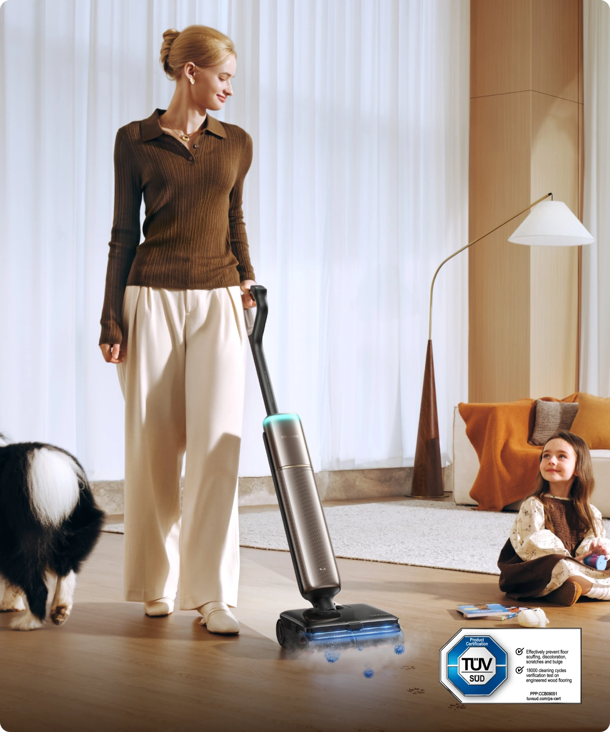 SaunaClean™ Vapeur à 200 ℃ pour une hygiène sans danger pour bébé