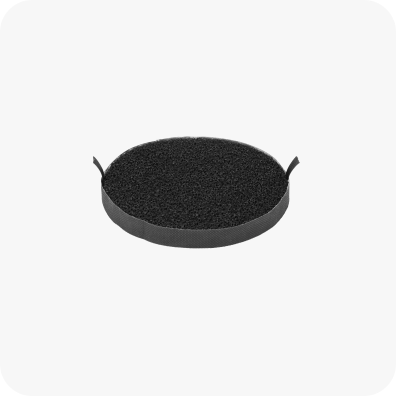 Filtre à charbon actif