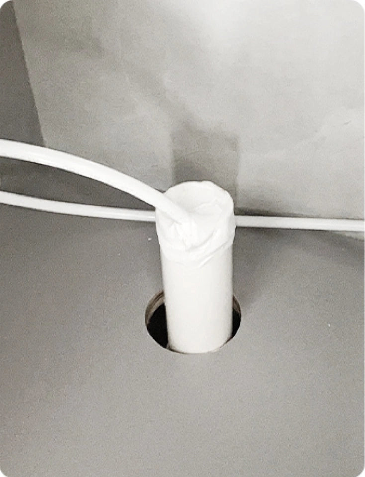 Conduite d'évacuation