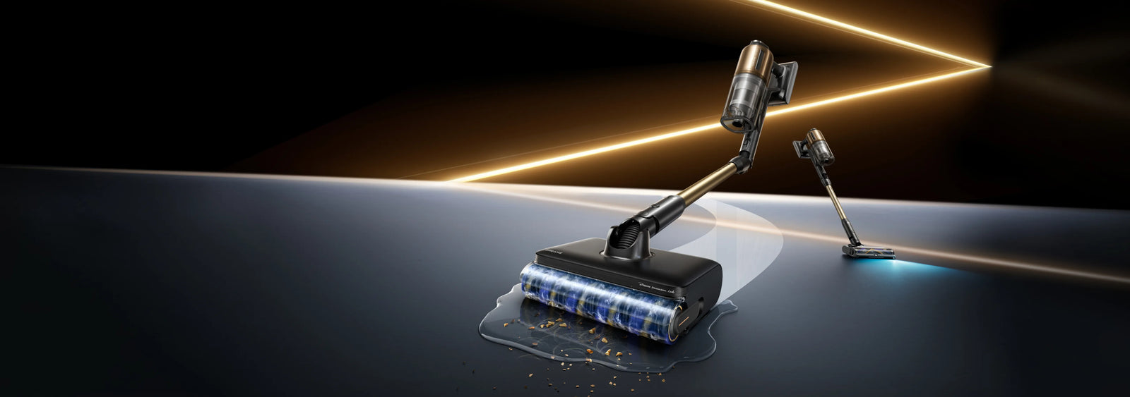 Dreame   Z30 Pro Aqua-A Aspirateur balai laveur pour nettoyage humide 2 en 1 pour aspirer et laver les sols.