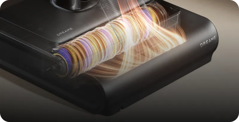Dreame Z30 Pro Aqua-A Aspirateur balai laveur auto nettoyage en un clic et séchage à air chaud 70 degrés.