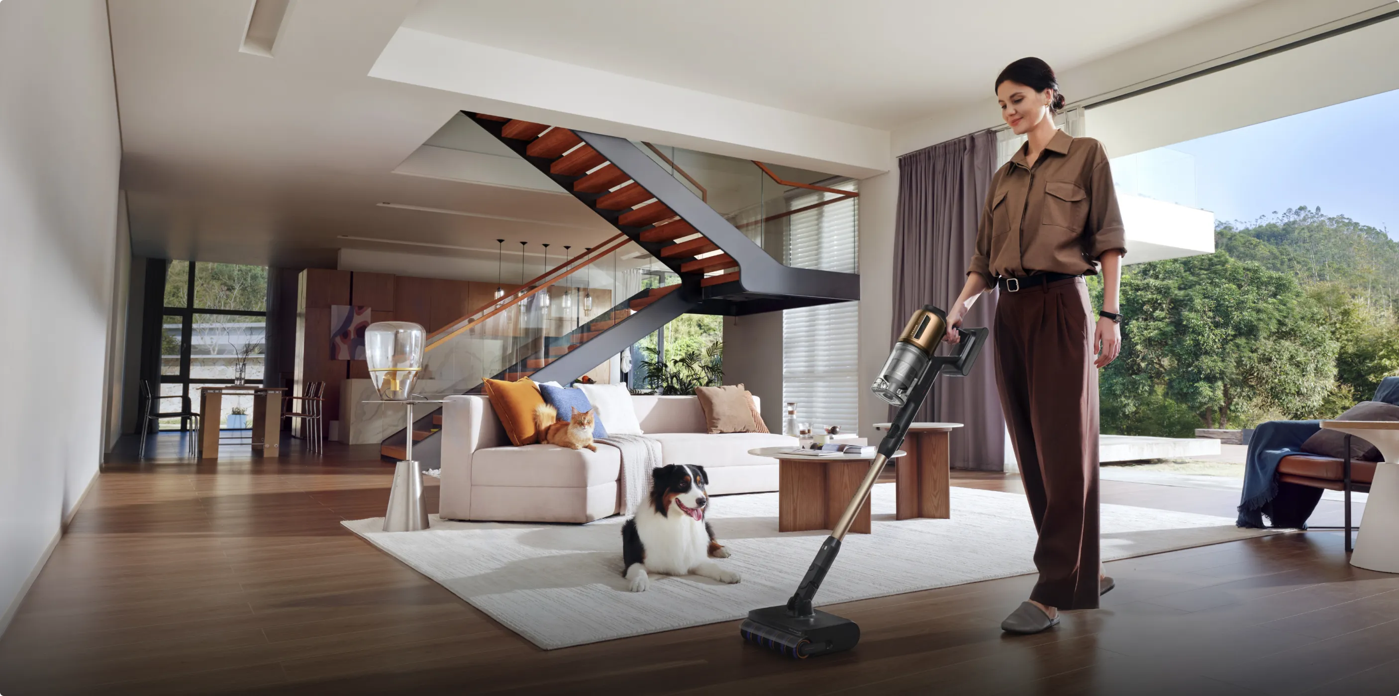 Dreame Z30 Pro Aqua-A Aspirateur balai laveur pour un nettoyage en profondeur des sols.